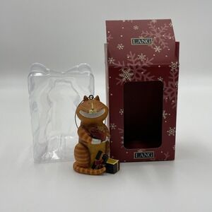 Lang Ornament ‎ Orange Cat Just What I Wanted By Ned Young 2005
